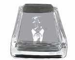 Classy Like Vader Rs1 Glass Square Ashtray 4&quot; x 3&quot; Smoking Cigarette Bar - £39.52 GBP