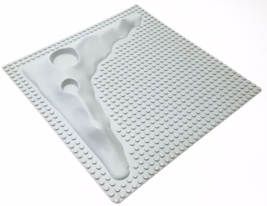 Vintage LEGO Light Gray Lunar Moon Space Crater Plate Baseplate Raised 3... - $16.20 Vintage LEGO Light Gray Lunar Moon Space Crater Plate Baseplate Raised 3... - $16.20