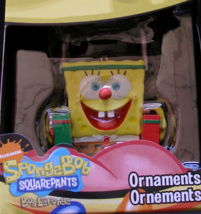 SpongeBob SquarePants As Reindeer New Holiday Ornament 2009 Viacom Rare - $10.00