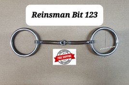Reinsman 123 Western Traditional Loose Ring Bit 5&quot; Mouth - £34.25 GBP