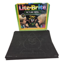 VINTAGE 1986 HASBRO LITE BRITE POTATO HEAD KIDS PICTURE REFILL PAPERS + ... - $17.10