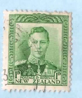 Primary image for Used New Zealand Postage Stamp (1940) 1d King Henry VI - Scott # 227A