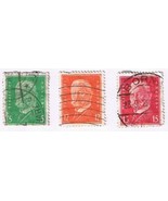 Stamps Germany Hindenberg Lot Of 3 Used - £0.57 GBP
