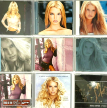 Jessica Simpson 10 CD Lot Promos Remixes Import Singles Christmas 1999-2007 - £54.26 GBP