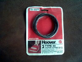 2 Genuine Hoover Style 48 Vacuum Cleaner Belts Uprights Convertible Decade 80 - $8.91