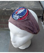 Grateful Dead  SYF Brown Embroidered Headband       Doo Rag   Unisex  #SYF2 - $238.56 MXN