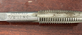 Vintage GREENFIELD TAP 5.8&quot;-11 NC U7 HS AP Excellent - $9.89