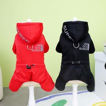 Dogs and Cats Winter Jumpsuit Hoodie - Stylish and Warm Pet Clothes - £12.49 GBP+