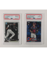 Lotto Di 2 PSA 10 2018 Topps / Bowman Chrome Francisco Mejia E Luis Robert - $131.17