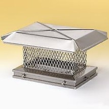 Homesaver  13 Inch x 21 Inch Homesaver Stainless Steel Chimney Cap 5/8 Inch 18-g - £190.10 GBP