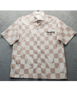 AEL Aelfric Eden Shirt Men Medium Multi Check Devilray Logo Collared But... - $40.37 CAD