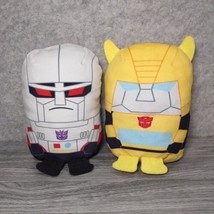 Pod Pals Transformers Plush Megatron and Bumblebee Just Play Hasbro 8.5in - £13.67 GBP