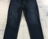 Rag &amp; Bone Jeans Womens 34 Blue Wren High Rise Slim Straight Cotton Blend - $42.56