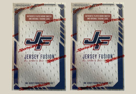 2 NEW Sportscards 2021 Jersey Fusion All Sports Card Blaster Box GRETZKY ty cobb - £39.16 GBP