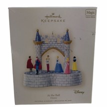 2007 Disney Hallmark Keepsake Ornament  At The Ball Motion Magic Princesses - $32.73