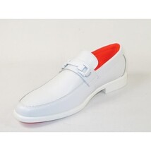 Men's TAYNO Shoes The Caprio L TAYNO leather Bit Loafer White image 3