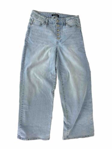 Primary image for D. Jeans Jeans Womens 6 Blue Cropped Button Fly Light Wash Midrise Denim