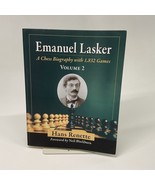 Emanuel Lasker: Chess Biography With 1,832 Games Volume 2 Paperback by R... - $124.95