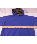 Mens Mossy Oak Light Blue Camo Large Cotton Polyester Hoodie - €8,44 EUR