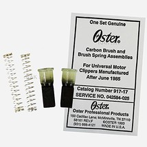 Oster Carbon Brush and Brush Spring Assemblies (for Universal motor Clip... - $9.95