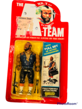 BA Baracus Mr T soldier A-Team action figure vtg Galoob toy MOC sealed 1983 set - £513.19 GBP