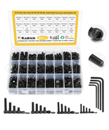 860PCS Metric Screw Assortment – M3 M4 M5 M6 Bolts, Nuts &amp; Washers Kit - $57.04 CAD