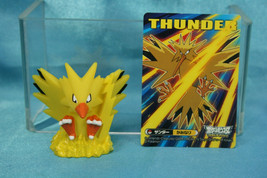 Bandai Pokemon Kids Kimewaza BW4 Finger Puppets Vinyl Figure Zapdos Thunder - £27.37 GBP