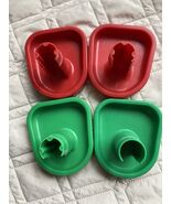 Discovery Toys Marbleworks  Run 4 Red Green Feet Replacement Part Pieces - $19.40 CAD