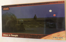 Star Wars Widevision Trading Card 1997 #7 Alone In Thought - £1.91 GBP