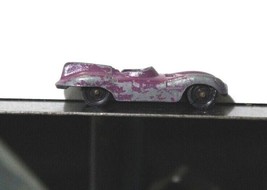 Vintage Tootsietoy Purple Jaguar Die-Cast Toy Car - $9.85