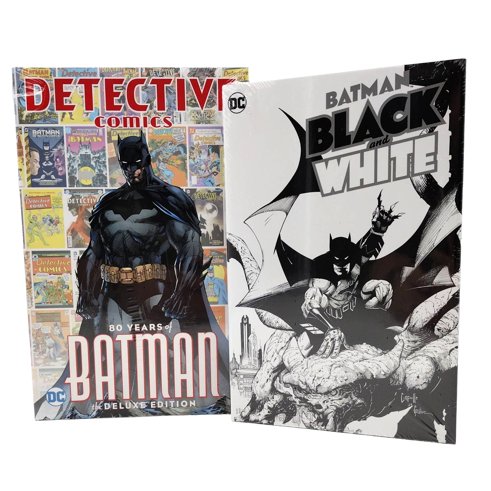 DC Hardcover Trade Lot Batman Black & White, Detective Comics 80 Years of Batman - £55.38 GBP