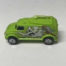 Vintage 2000 Matchbox Green Ghost Robot Van  1:64 Scale KG JD - $9.89