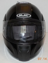 HJC IS-MAX BT  Motorcycle Helmet Black Sz M Snell DOT Approved - £95.77 GBP
