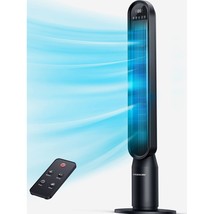 42 Inch Tower Fan Oscillating Tower Fan With Remote, 3 Modes, 4 Wind Speeds, 15H - £83.37 GBP