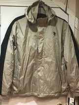 Men&#39;s Winter Fall puffer Jacket Outerwear Work Church hooded light Coat Size L - £55.38 GBP