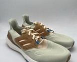 Adidas Ultraboost 22 Green/Brown Running Sneakers GX9141 Men&#39;s Size 11 - $124.95