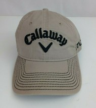 New Era Callaway Odyssey Golf Adjustable Tan Baseball Cap - $16.48