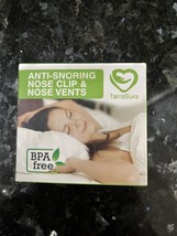 Anti-Snoring 6 Nose Clips &amp; 8 Nose Vents NEW - £11.70 GBP