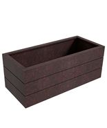 LeisureMod Oasis Modern Fiberstone and Clay Planter for Indoor and Outdo... - $354.76