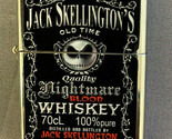 Nightmare Jack Whiskey Image Flip Top Oil Lighter Windproof - £11.83 GBP