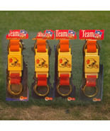 4PC Tampa Bay Buccaneers Snap Key Ring  BUCKO BRUCE!  OFFICIAL NFL! - $218.84 MXN