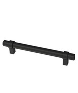 7x Franklin Brass 5 And 1/6 Inch Simple Wrapped Black Matte Cabinet Draw... - $12.36