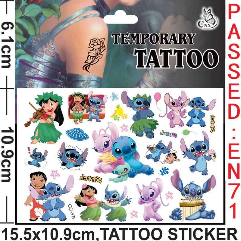 New Anime Stitch Coin Purse Kawaii Lilo Stitch Wallet Cute Angel -Tattoo... - $2.70