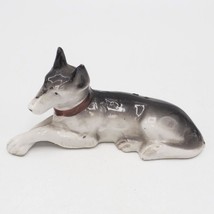 Dog Figurine Porcelain made in Japan - $24.74