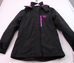 Reebok Coat Girls sizeYouth  Large 14/16 Warm Logo Zip Pocket MSRP $110 NWT - £39.64 GBP