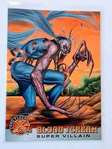 1996 Fleer X-Men Blood Scream Super Villain Marvel Trading Card MCSC1 - £1.49 GBP