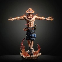 28cm Anime One Piece Ace Figure Portgas D Ace Action Figurine PVC Statue Collect - $43.28