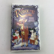 VHS Rudolph The Red Nose Reindeer Christmas Animated Musical John Goodman Whoopi - £15.73 GBP