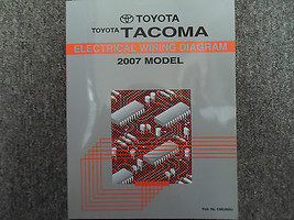 2007 Toyota Tacoma Electrical Wiring Diagram Service Shop Manual EWD FACTORY - £55.67 GBP
