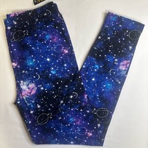 Galaxy Planet Space Buttery Soft Boutique Leggings Tall Curvy 14-20 - $14.50